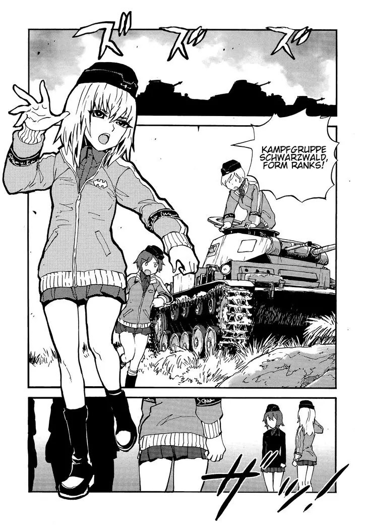 Girls & Panzer - Ribbon no Musha Chapter 16 page 19 - Chapter 16 : Kuromorimine Strikes Back - Part 2