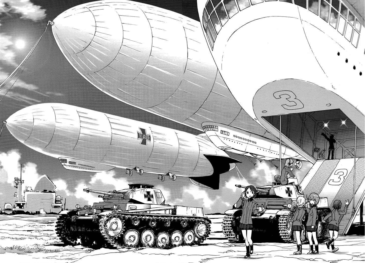 Girls & Panzer - Ribbon no Musha Chapter 16 page 24 - Chapter 16 : Kuromorimine Strikes Back - Part 2