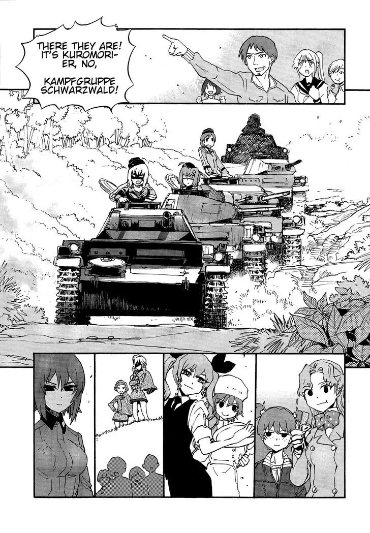 Girls & Panzer - Ribbon no Musha Chapter 16 page 30 - Chapter 16 : Kuromorimine Strikes Back - Part 2