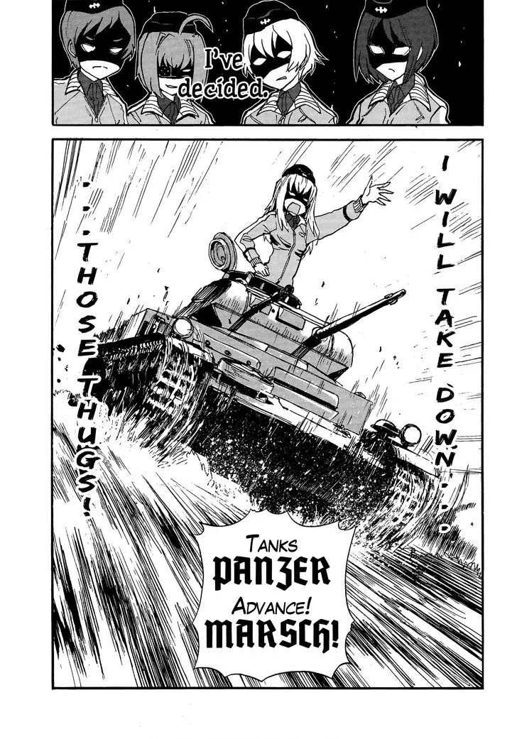 Girls & Panzer - Ribbon no Musha Chapter 17 page 14 - Chapter 17 : Kuromorimine Strikes Back - Part 3