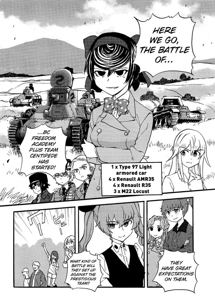 Girls & Panzer - Ribbon no Musha Chapter 17 page 15 - Chapter 17 : Kuromorimine Strikes Back - Part 3