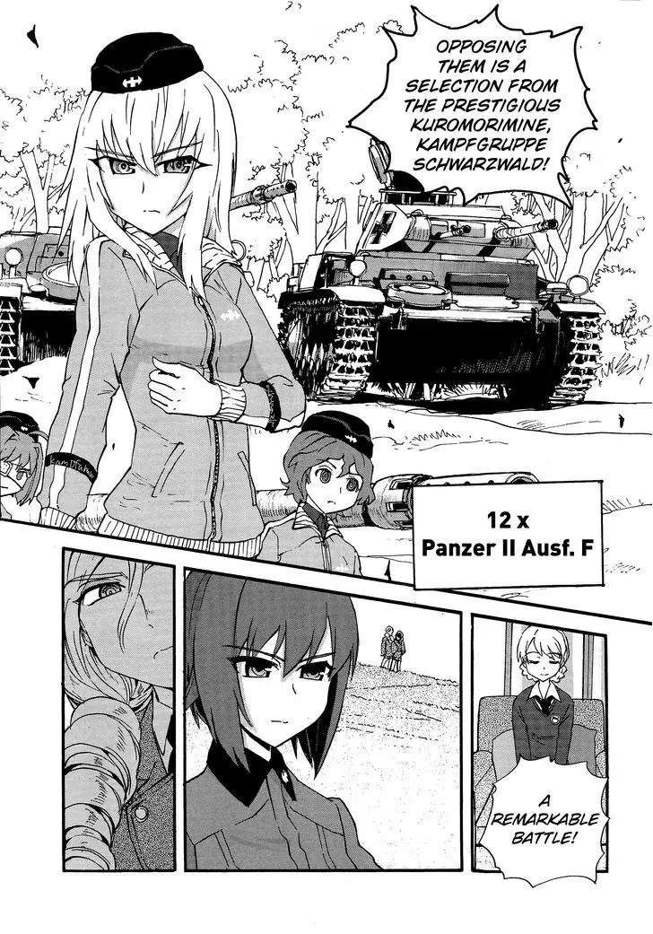 Girls & Panzer - Ribbon no Musha Chapter 17 page 16 - Chapter 17 : Kuromorimine Strikes Back - Part 3