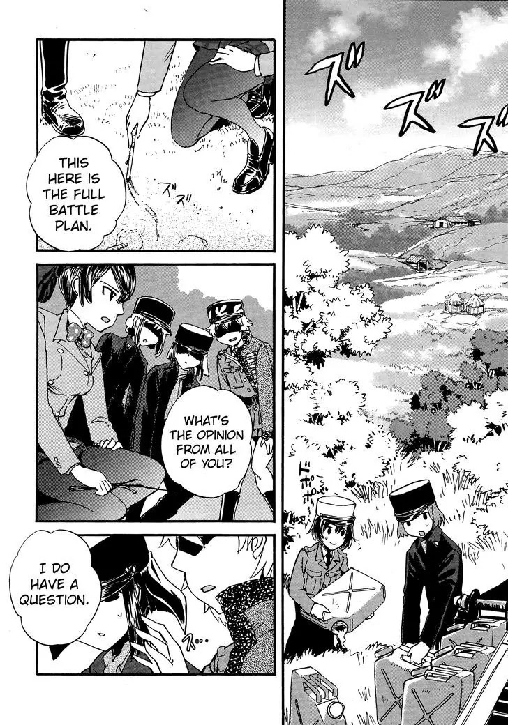 Girls & Panzer - Ribbon no Musha Chapter 17 page 17 - Chapter 17 : Kuromorimine Strikes Back - Part 3