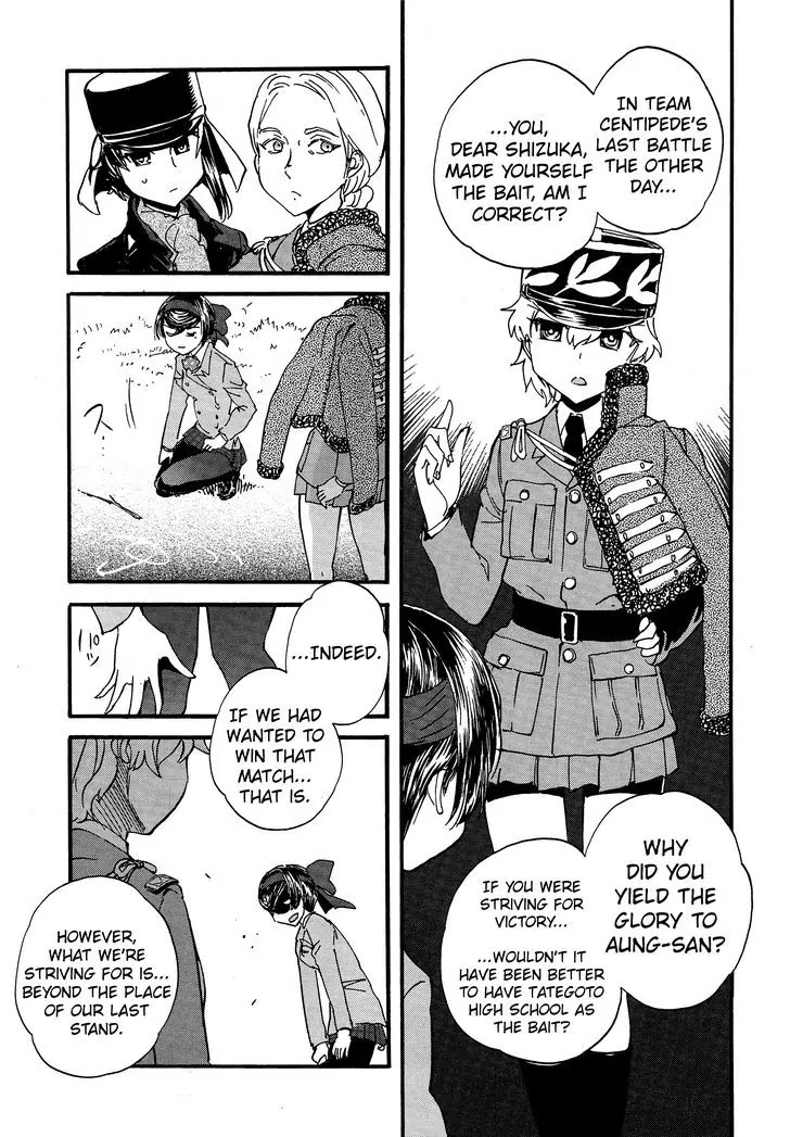 Girls & Panzer - Ribbon no Musha Chapter 17 page 18 - Chapter 17 : Kuromorimine Strikes Back - Part 3