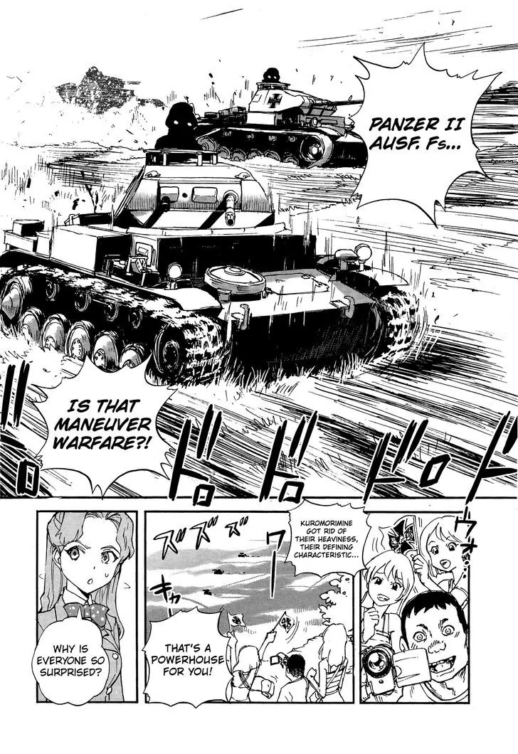 Girls & Panzer - Ribbon no Musha Chapter 17 page 21 - Chapter 17 : Kuromorimine Strikes Back - Part 3