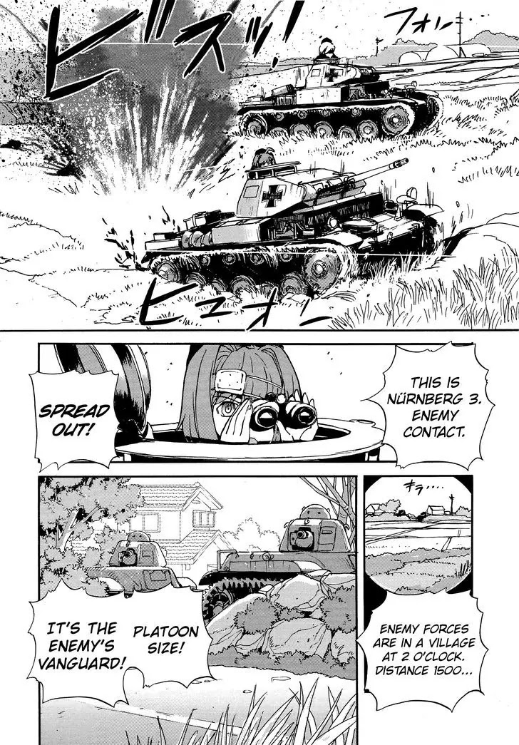 Girls & Panzer - Ribbon no Musha Chapter 17 page 23 - Chapter 17 : Kuromorimine Strikes Back - Part 3