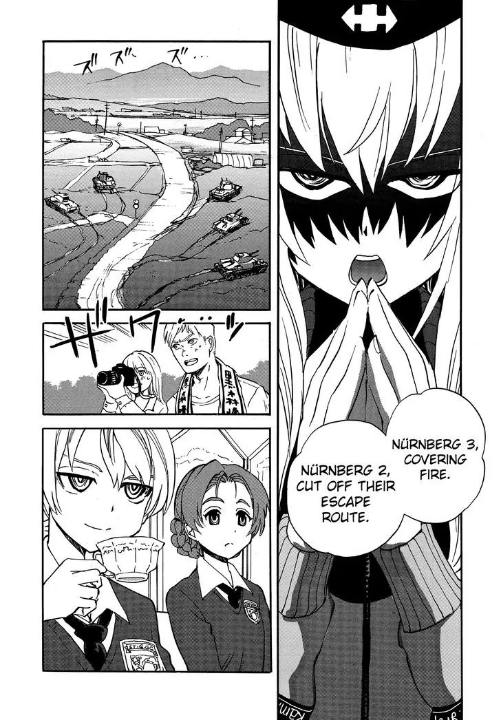 Girls & Panzer - Ribbon no Musha Chapter 17 page 24 - Chapter 17 : Kuromorimine Strikes Back - Part 3