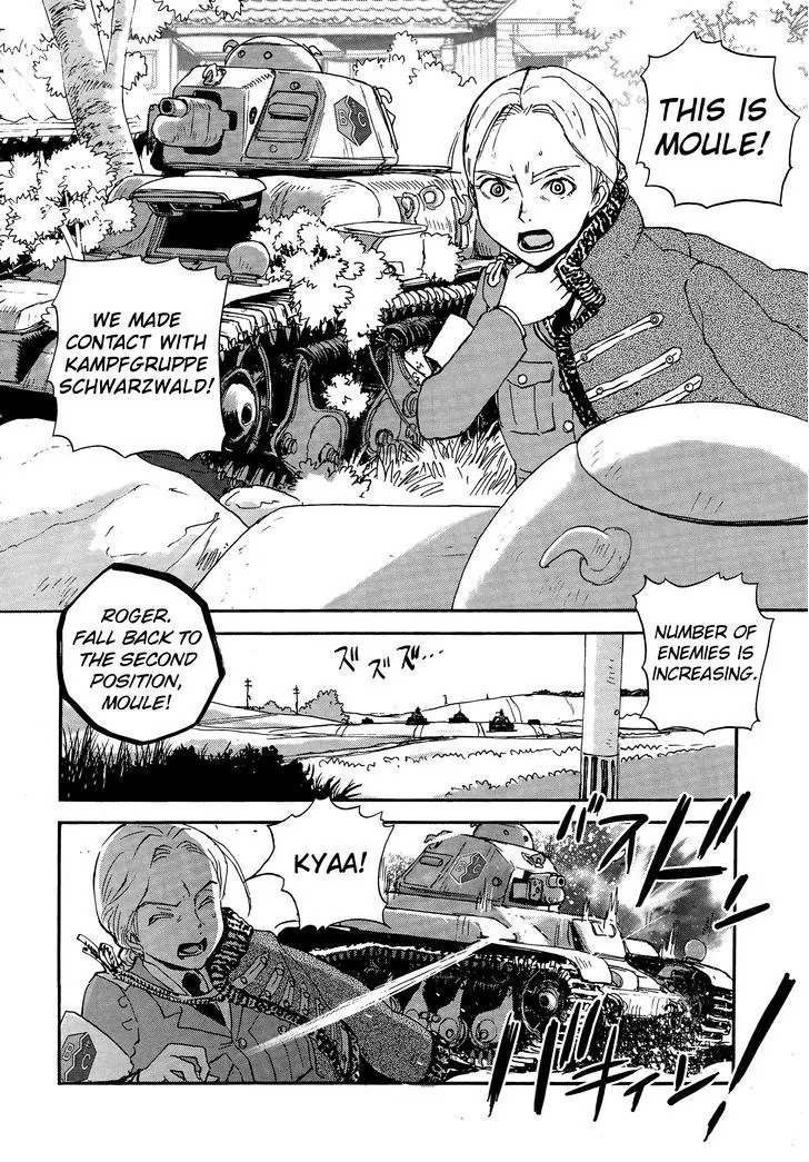 Girls & Panzer - Ribbon no Musha Chapter 17 page 25 - Chapter 17 : Kuromorimine Strikes Back - Part 3