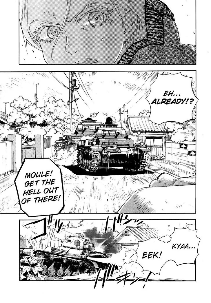 Girls & Panzer - Ribbon no Musha Chapter 17 page 26 - Chapter 17 : Kuromorimine Strikes Back - Part 3