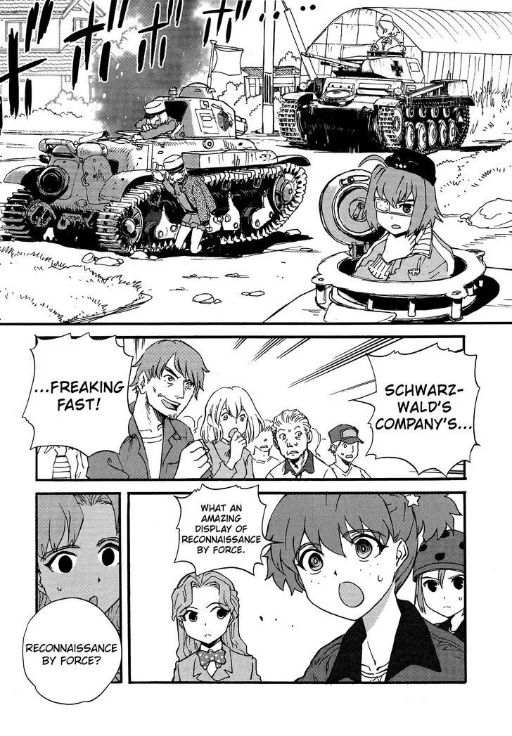 Girls & Panzer - Ribbon no Musha Chapter 17 page 27 - Chapter 17 : Kuromorimine Strikes Back - Part 3