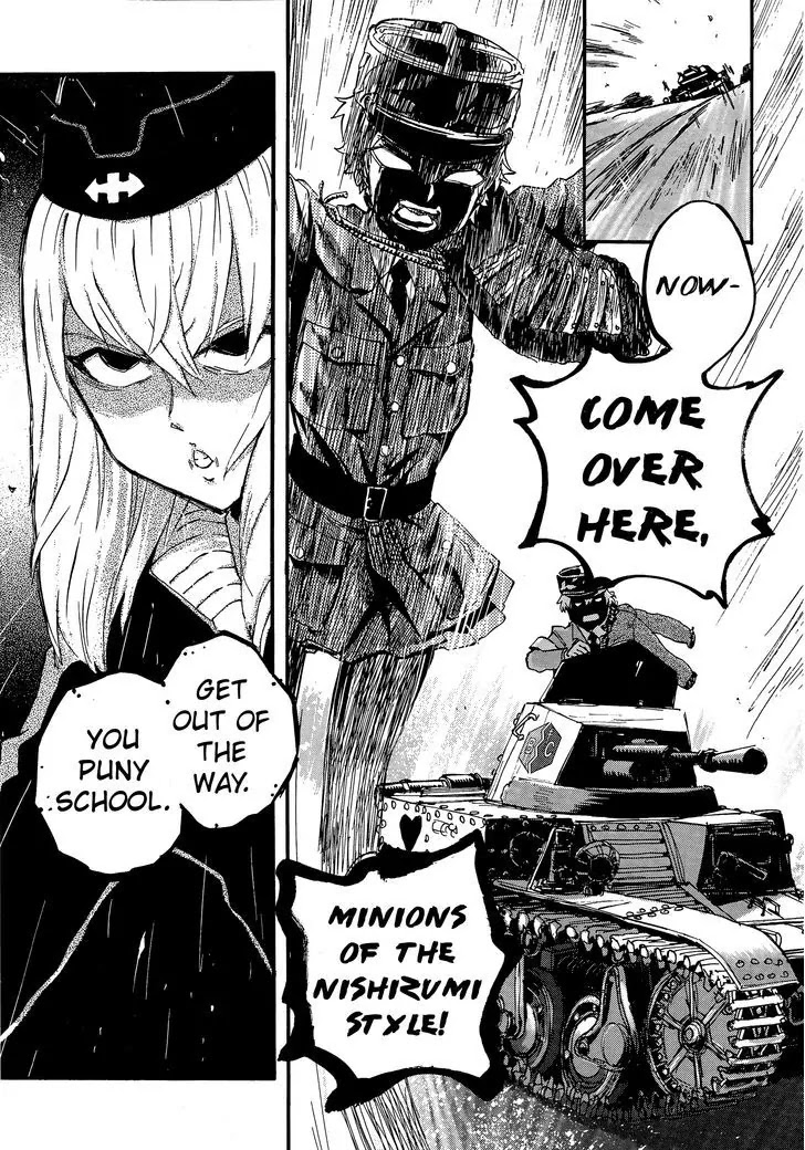 Girls & Panzer - Ribbon no Musha Chapter 17 page 34 - Chapter 17 : Kuromorimine Strikes Back - Part 3