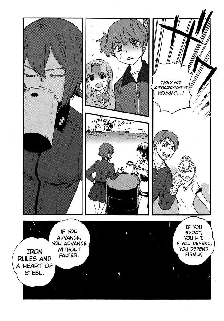 Girls & Panzer - Ribbon no Musha Chapter 17 page 38 - Chapter 17 : Kuromorimine Strikes Back - Part 3