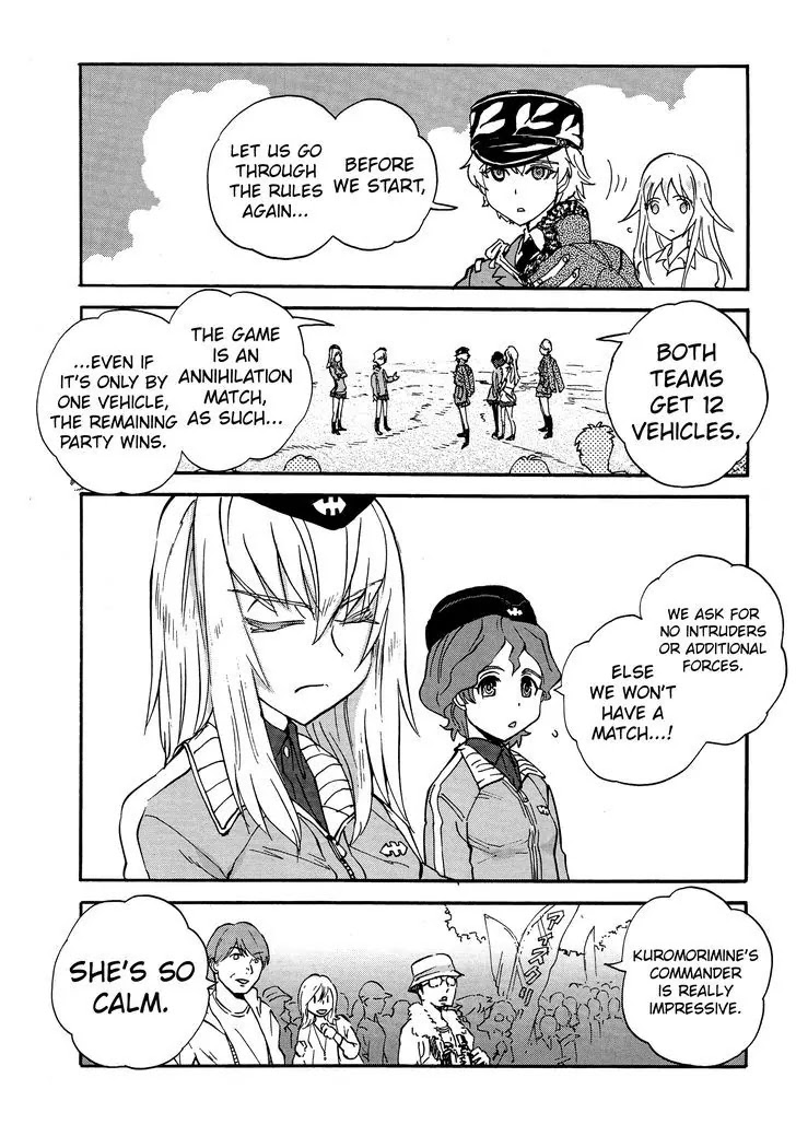 Girls & Panzer - Ribbon no Musha Chapter 17 page 6 - Chapter 17 : Kuromorimine Strikes Back - Part 3