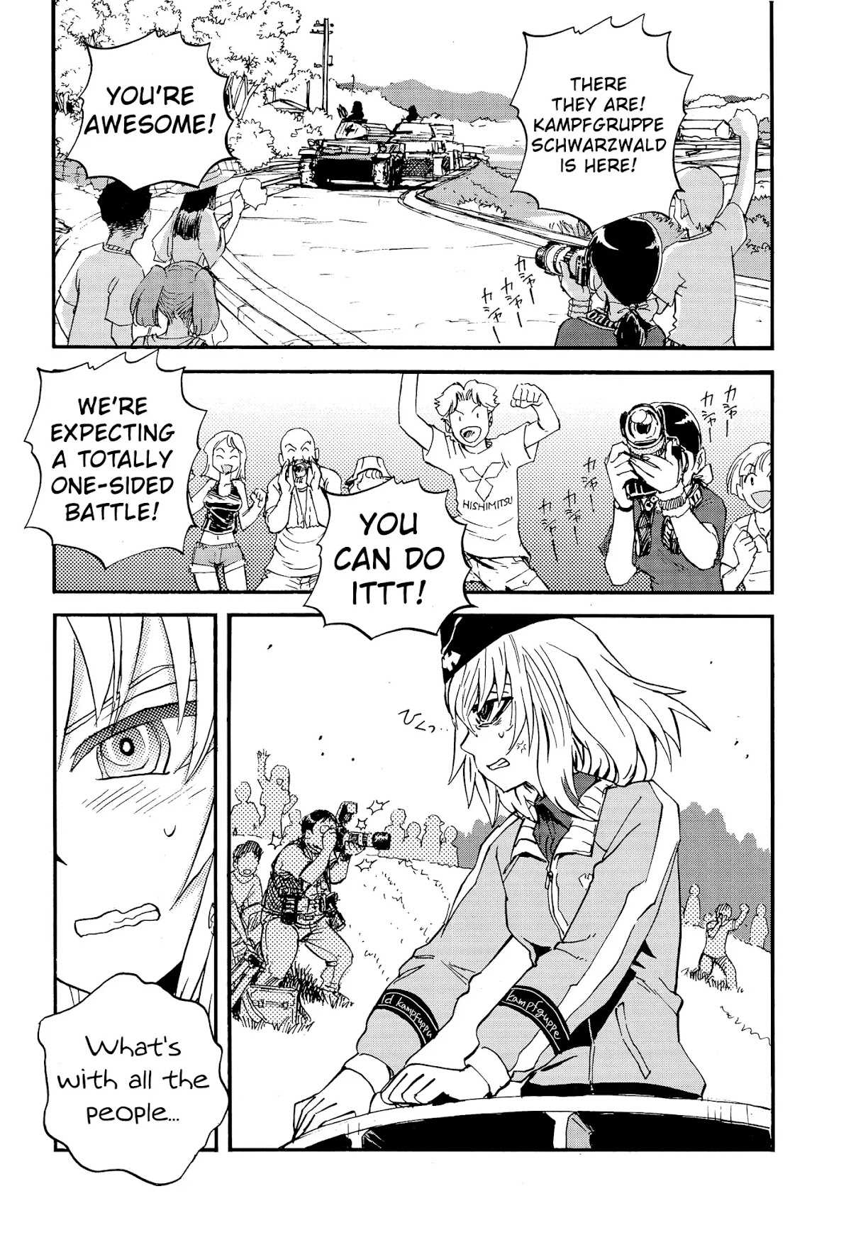 Girls & Panzer - Ribbon no Musha Chapter 18 page 10 - Chapter 18: Kuromorimine Strikes Back - Part 4