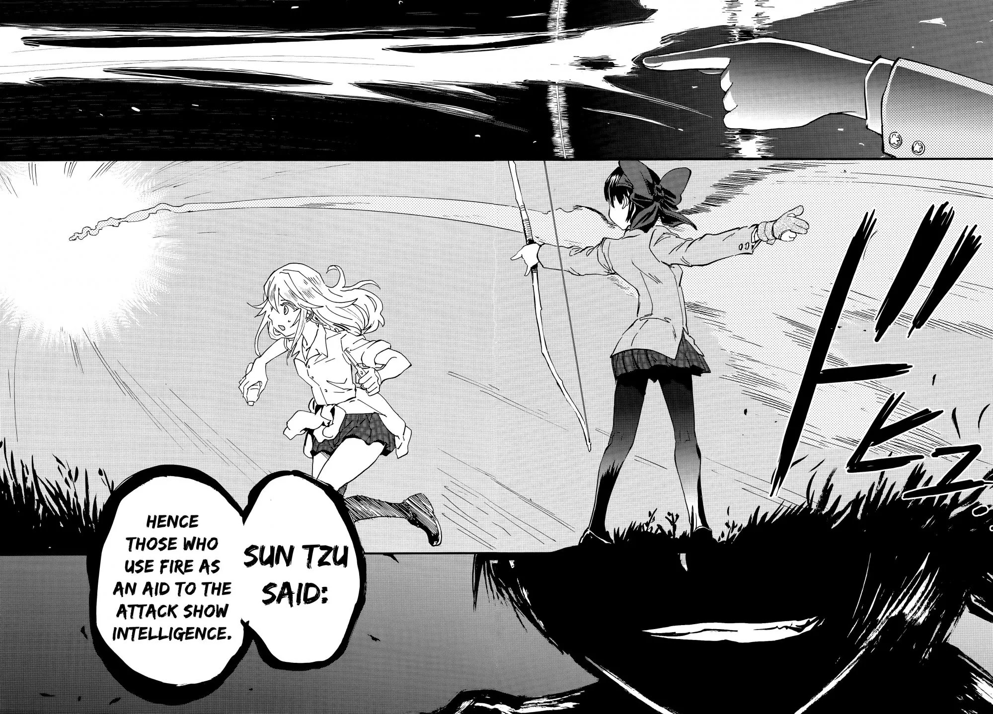 Girls & Panzer - Ribbon no Musha Chapter 18 page 14 - Chapter 18: Kuromorimine Strikes Back - Part 4
