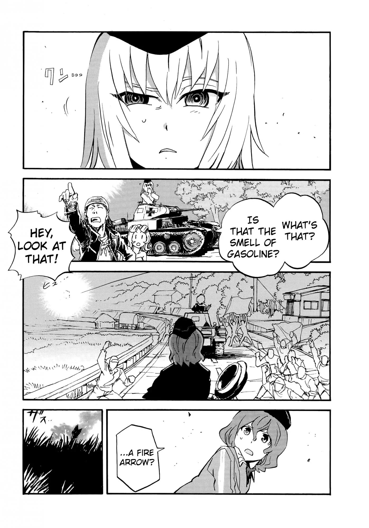 Girls & Panzer - Ribbon no Musha Chapter 18 page 15 - Chapter 18: Kuromorimine Strikes Back - Part 4