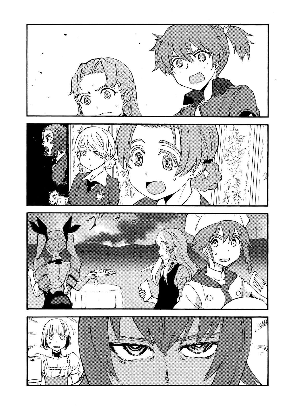 Girls & Panzer - Ribbon no Musha Chapter 18 page 18 - Chapter 18: Kuromorimine Strikes Back - Part 4