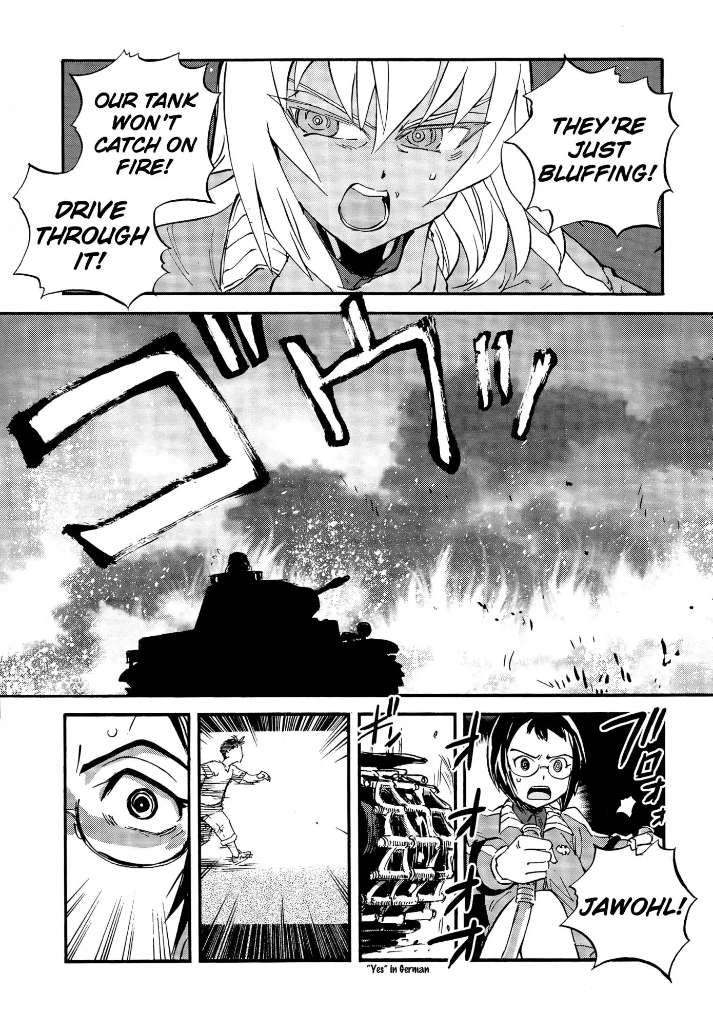 Girls & Panzer - Ribbon no Musha Chapter 18 page 20 - Chapter 18: Kuromorimine Strikes Back - Part 4