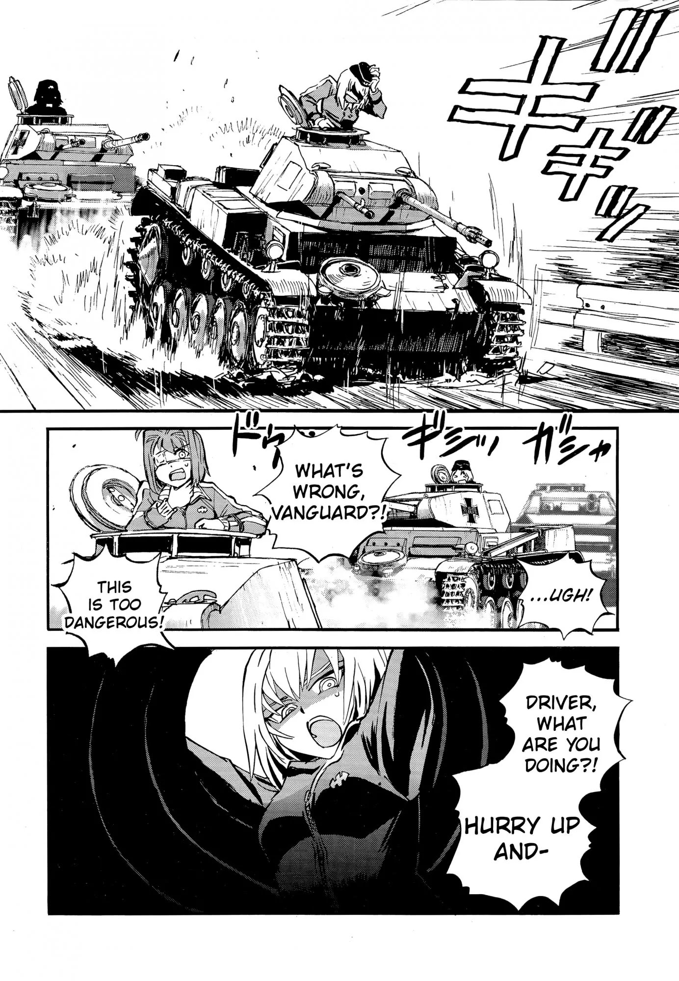 Girls & Panzer - Ribbon no Musha Chapter 18 page 21 - Chapter 18: Kuromorimine Strikes Back - Part 4
