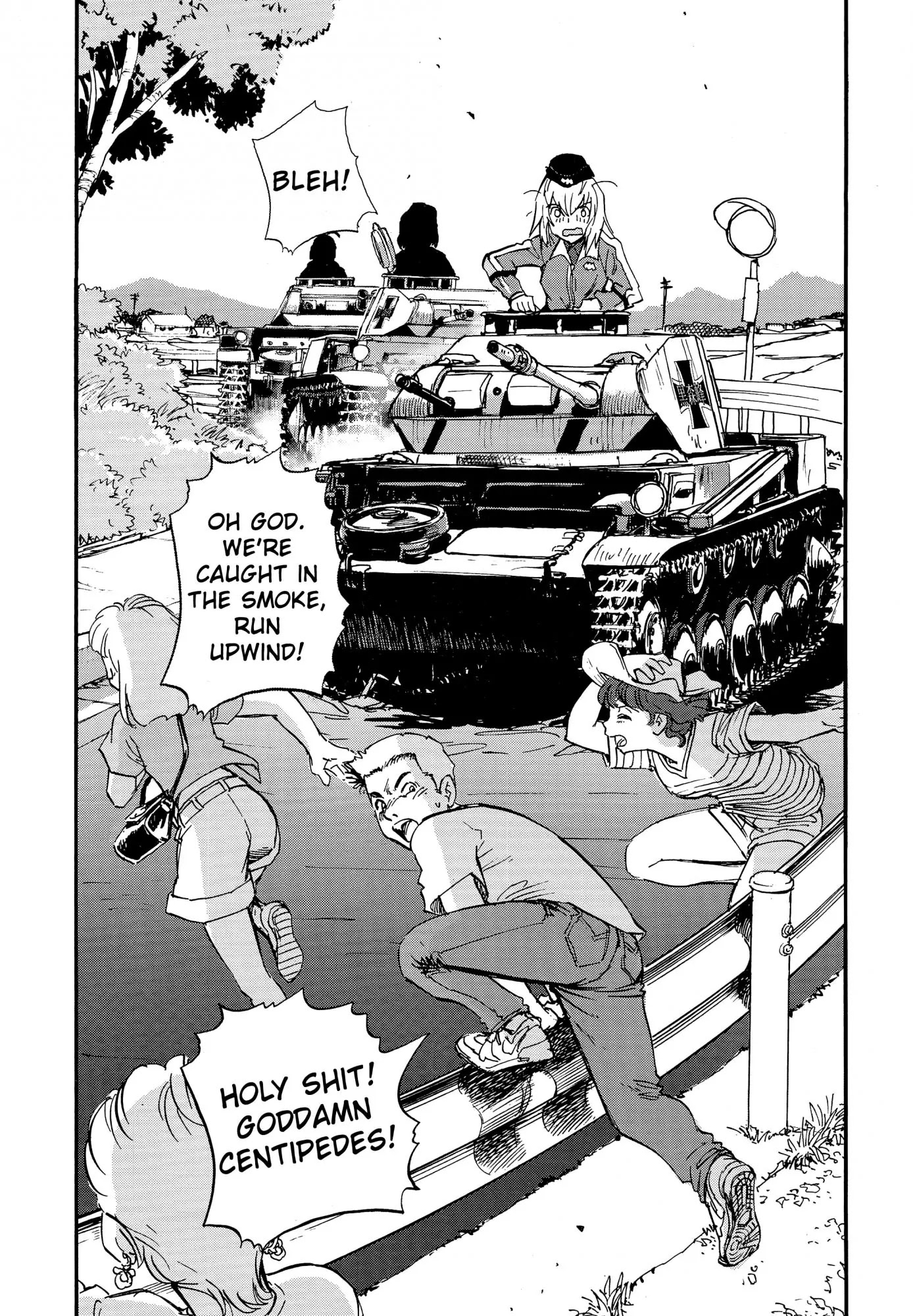 Girls & Panzer - Ribbon no Musha Chapter 18 page 22 - Chapter 18: Kuromorimine Strikes Back - Part 4