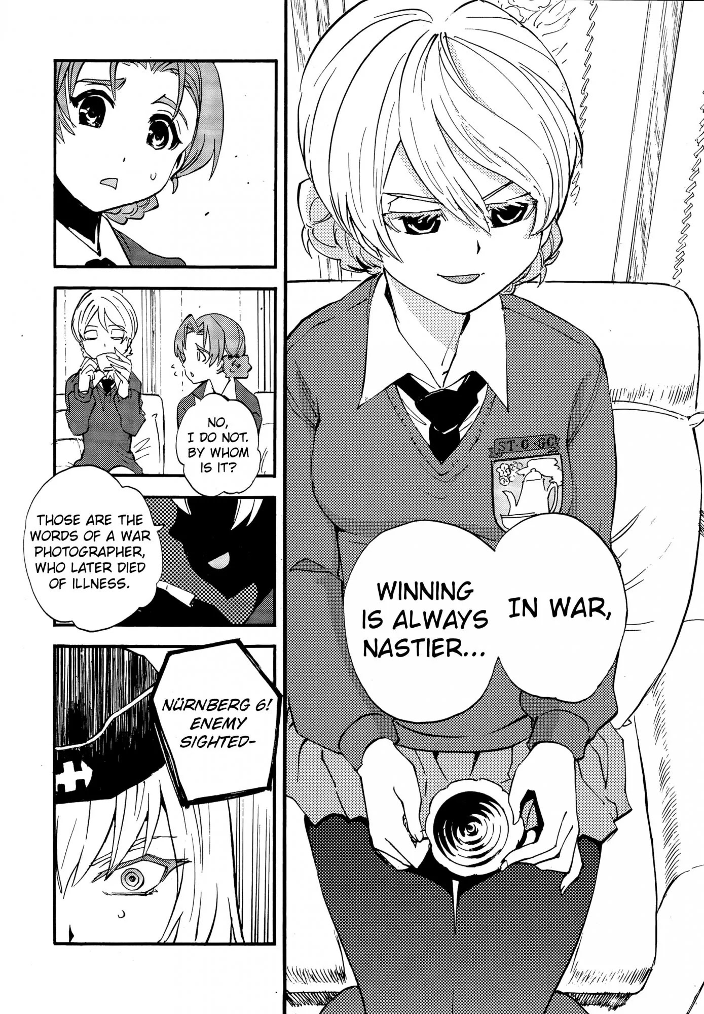 Girls & Panzer - Ribbon no Musha Chapter 18 page 25 - Chapter 18: Kuromorimine Strikes Back - Part 4