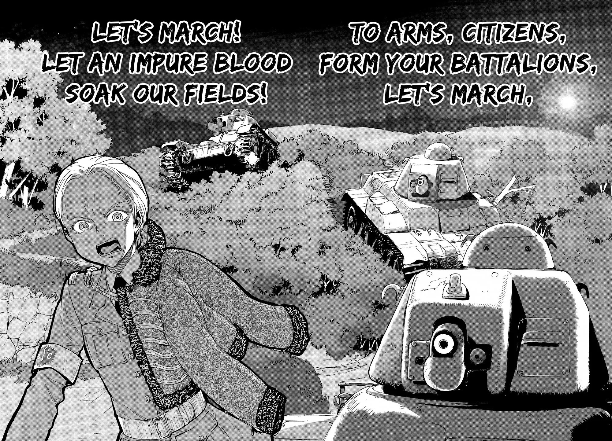 Girls & Panzer - Ribbon no Musha Chapter 18 page 27 - Chapter 18: Kuromorimine Strikes Back - Part 4