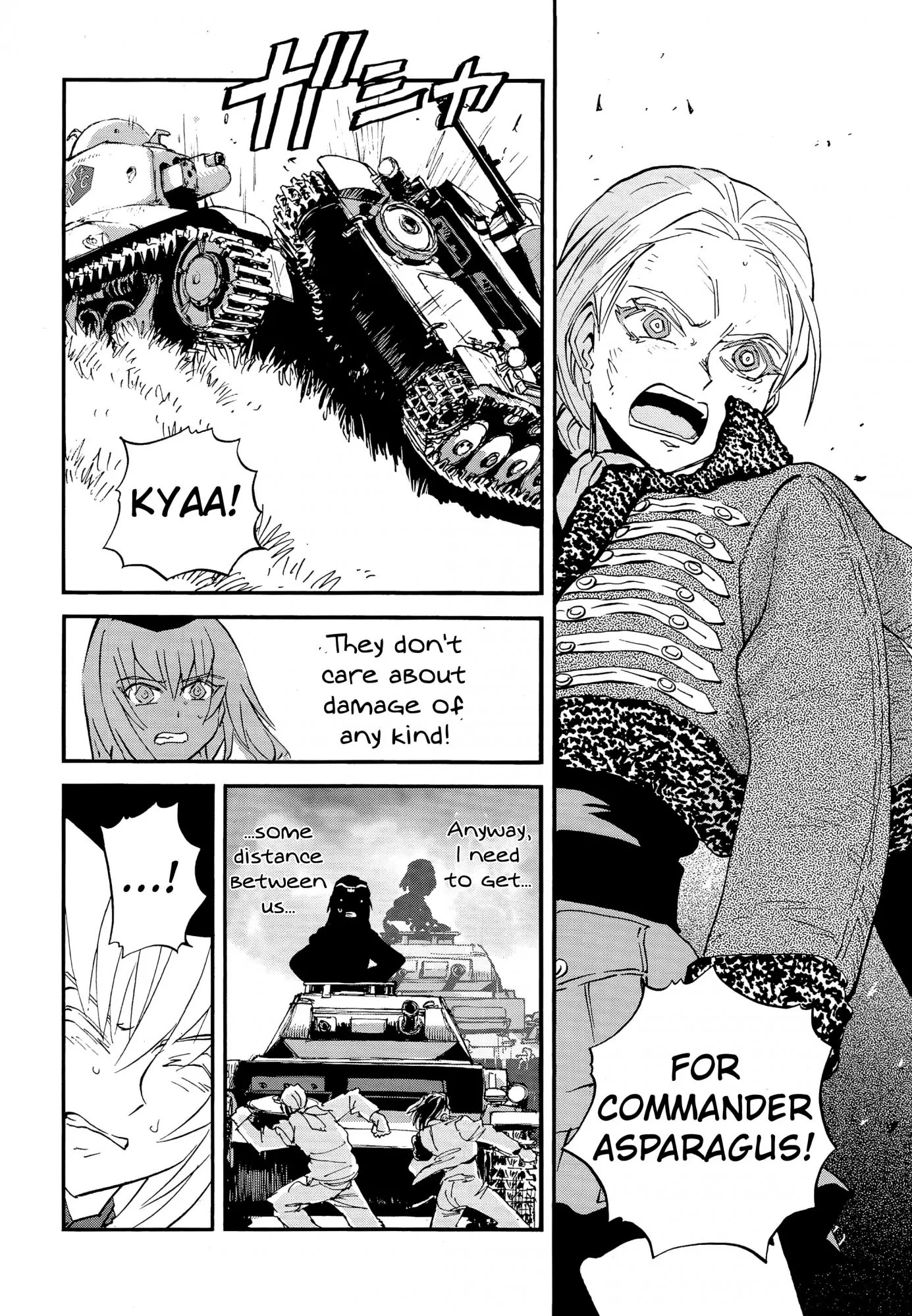 Girls & Panzer - Ribbon no Musha Chapter 18 page 30 - Chapter 18: Kuromorimine Strikes Back - Part 4
