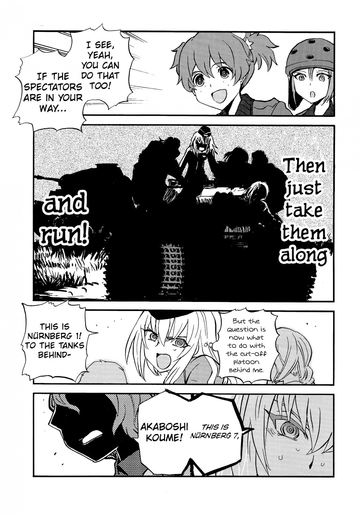 Girls & Panzer - Ribbon no Musha Chapter 18 page 33 - Chapter 18: Kuromorimine Strikes Back - Part 4