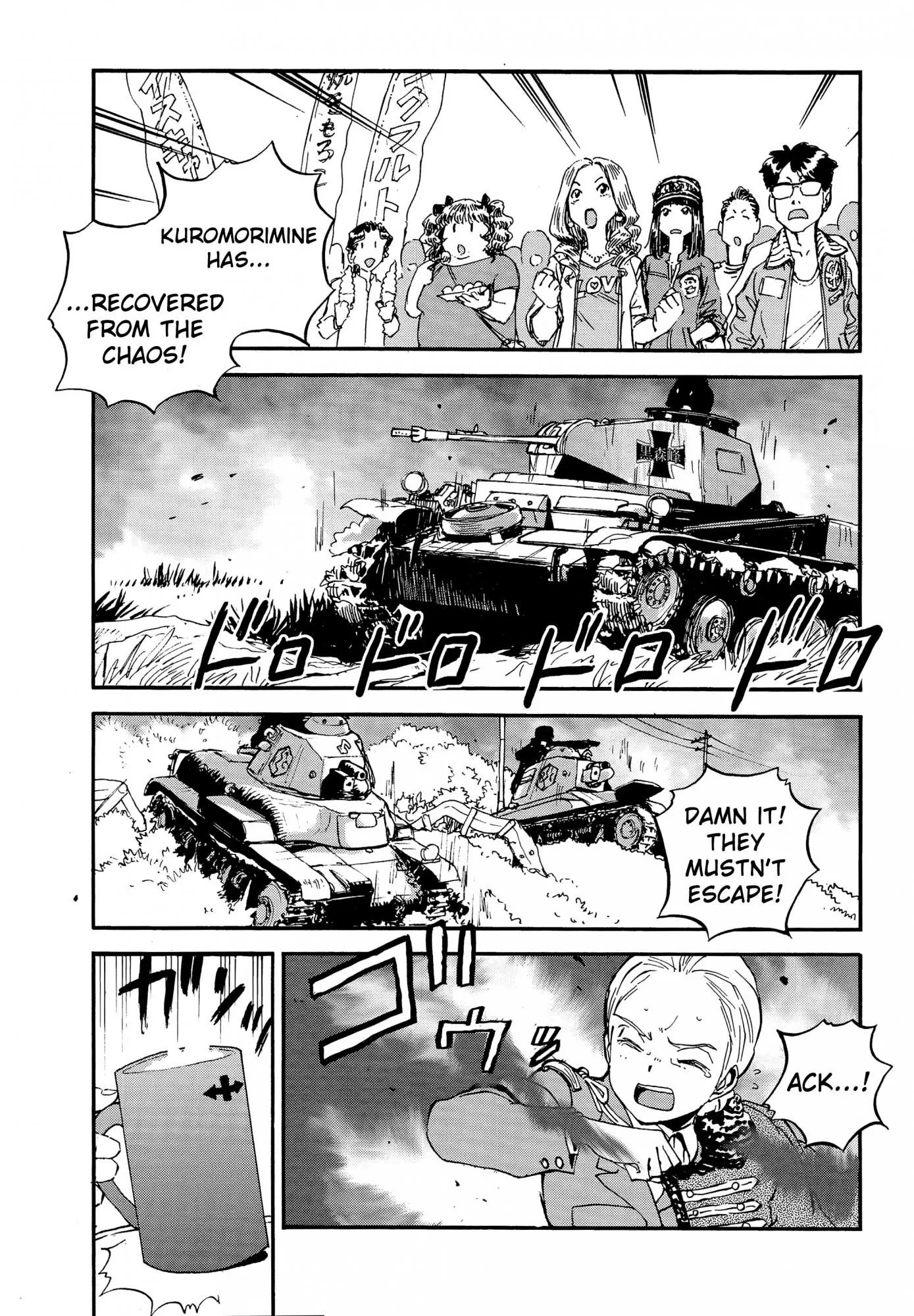 Girls & Panzer - Ribbon no Musha Chapter 18 page 37 - Chapter 18: Kuromorimine Strikes Back - Part 4