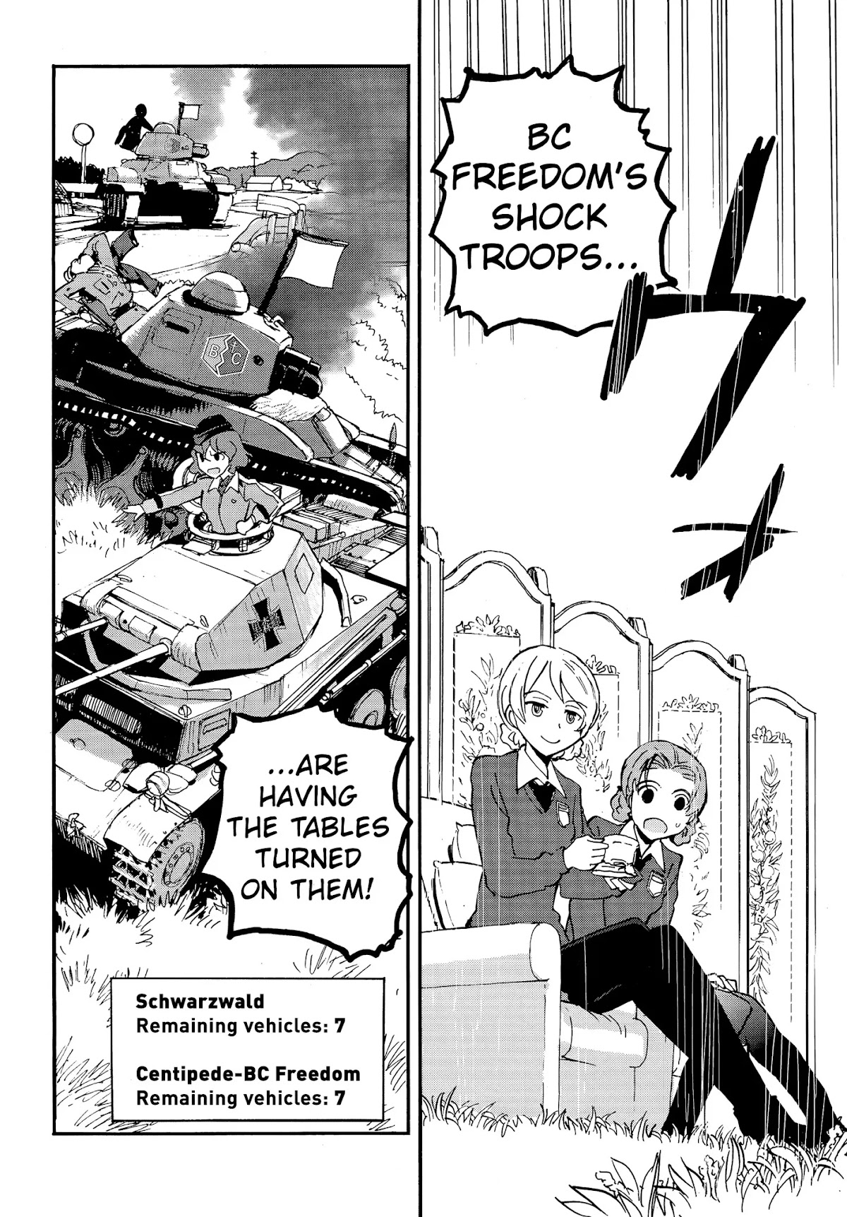 Girls & Panzer - Ribbon no Musha Chapter 18 page 40 - Chapter 18: Kuromorimine Strikes Back - Part 4