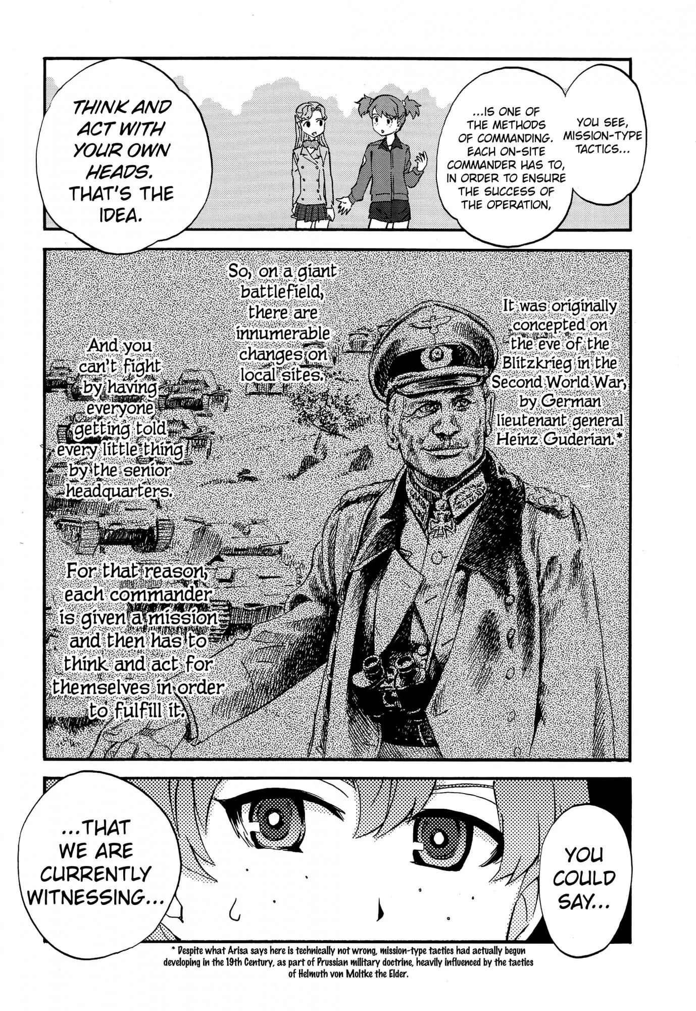 Girls & Panzer - Ribbon no Musha Chapter 18 page 42 - Chapter 18: Kuromorimine Strikes Back - Part 4