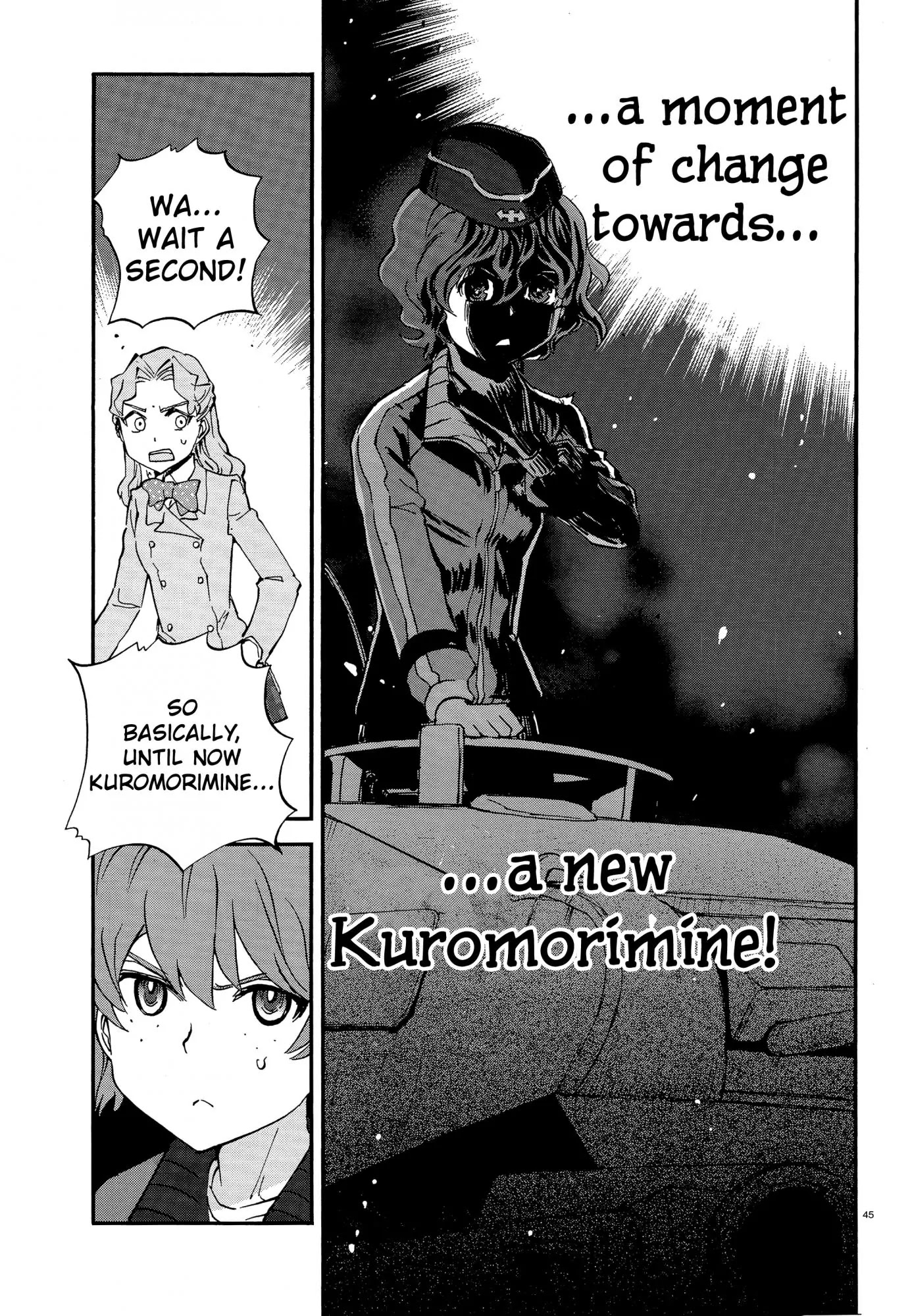Girls & Panzer - Ribbon no Musha Chapter 18 page 43 - Chapter 18: Kuromorimine Strikes Back - Part 4