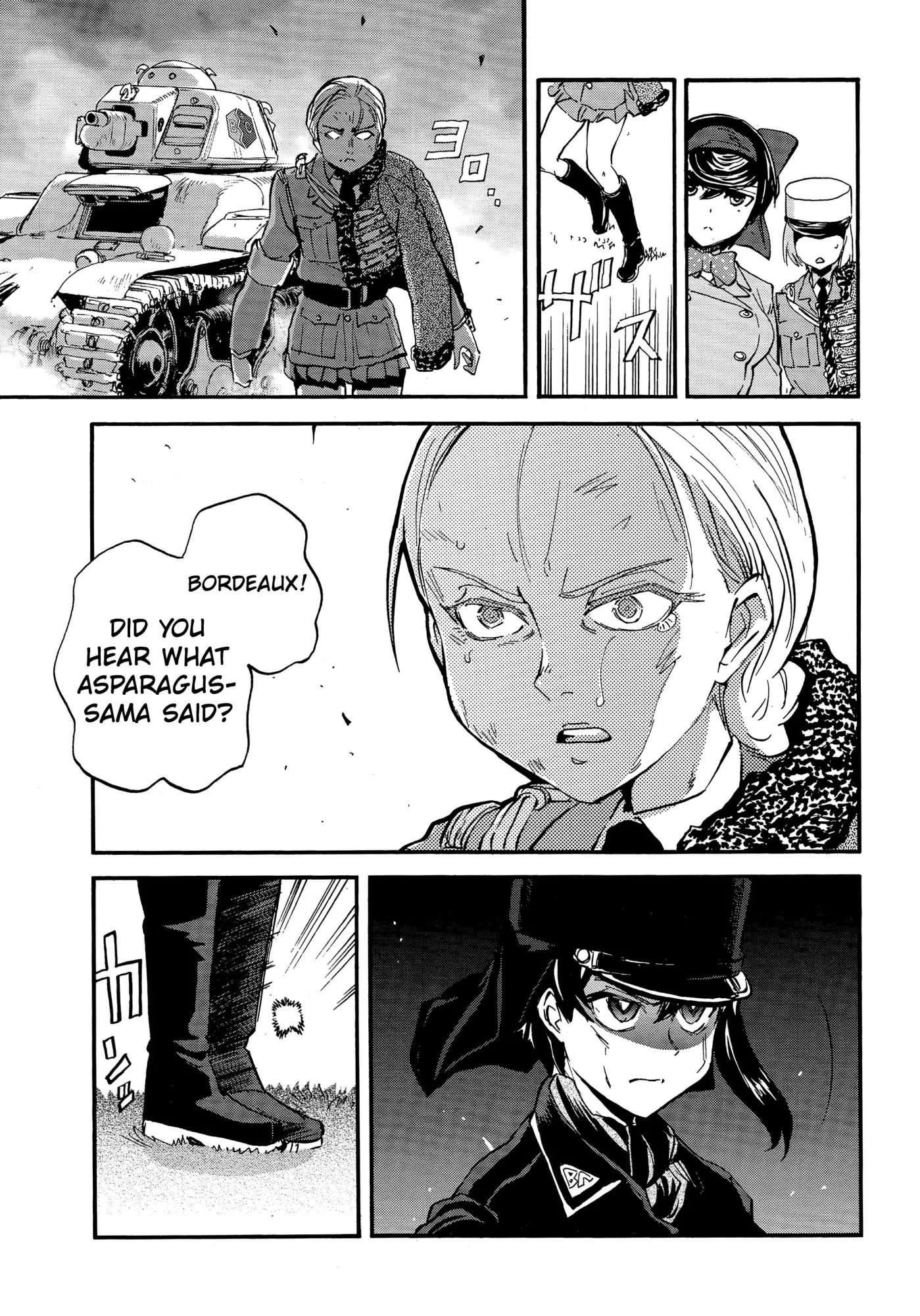 Girls & Panzer - Ribbon no Musha Chapter 18 page 5 - Chapter 18: Kuromorimine Strikes Back - Part 4