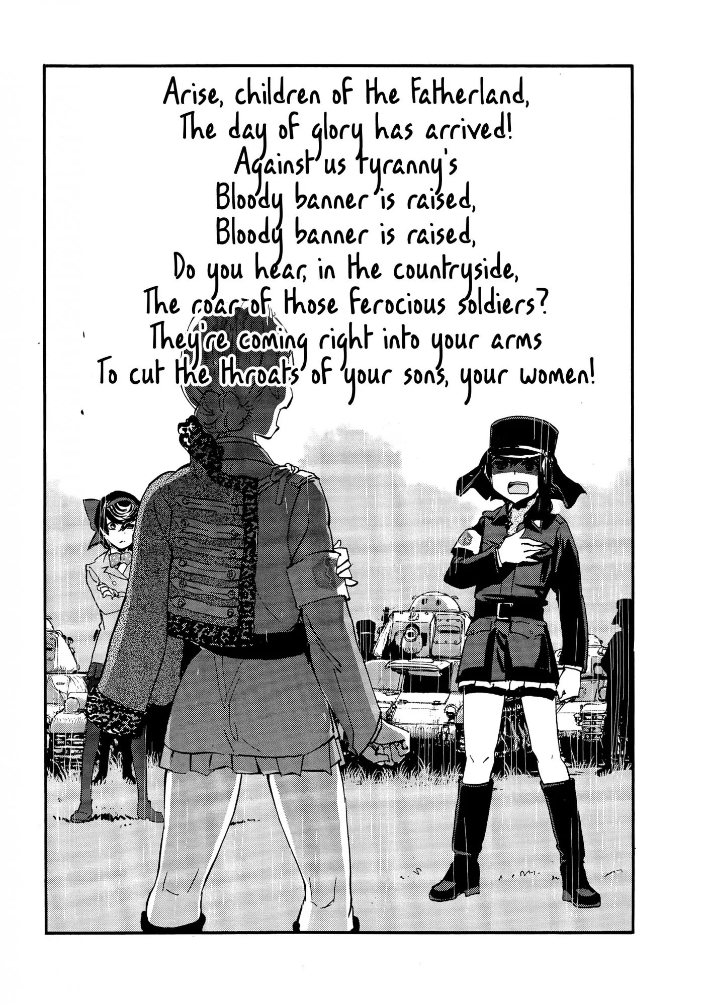 Girls & Panzer - Ribbon no Musha Chapter 18 page 6 - Chapter 18: Kuromorimine Strikes Back - Part 4