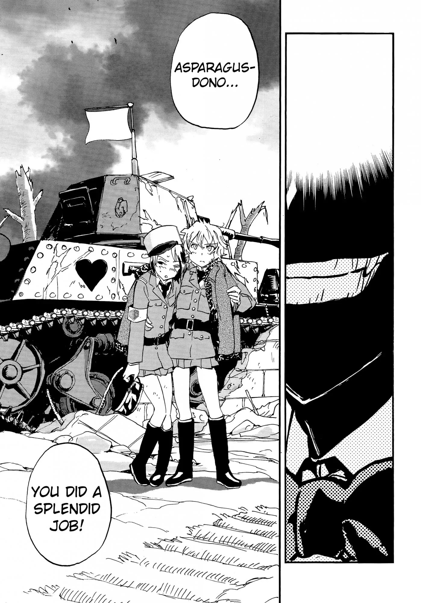 Girls & Panzer - Ribbon no Musha Chapter 18 page 9 - Chapter 18: Kuromorimine Strikes Back - Part 4