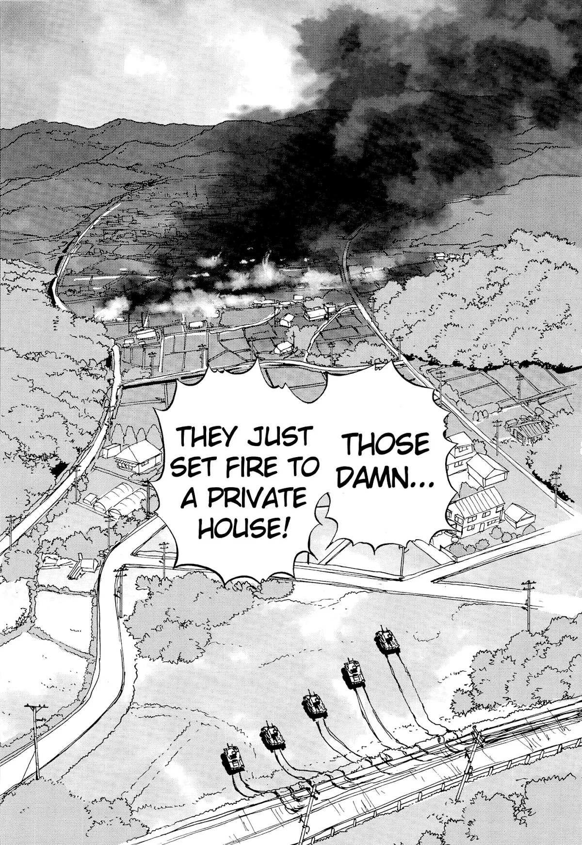 Girls & Panzer - Ribbon no Musha Chapter 19 page 21 - Chapter 19: Kuromorimine Strikes Back - Part 5