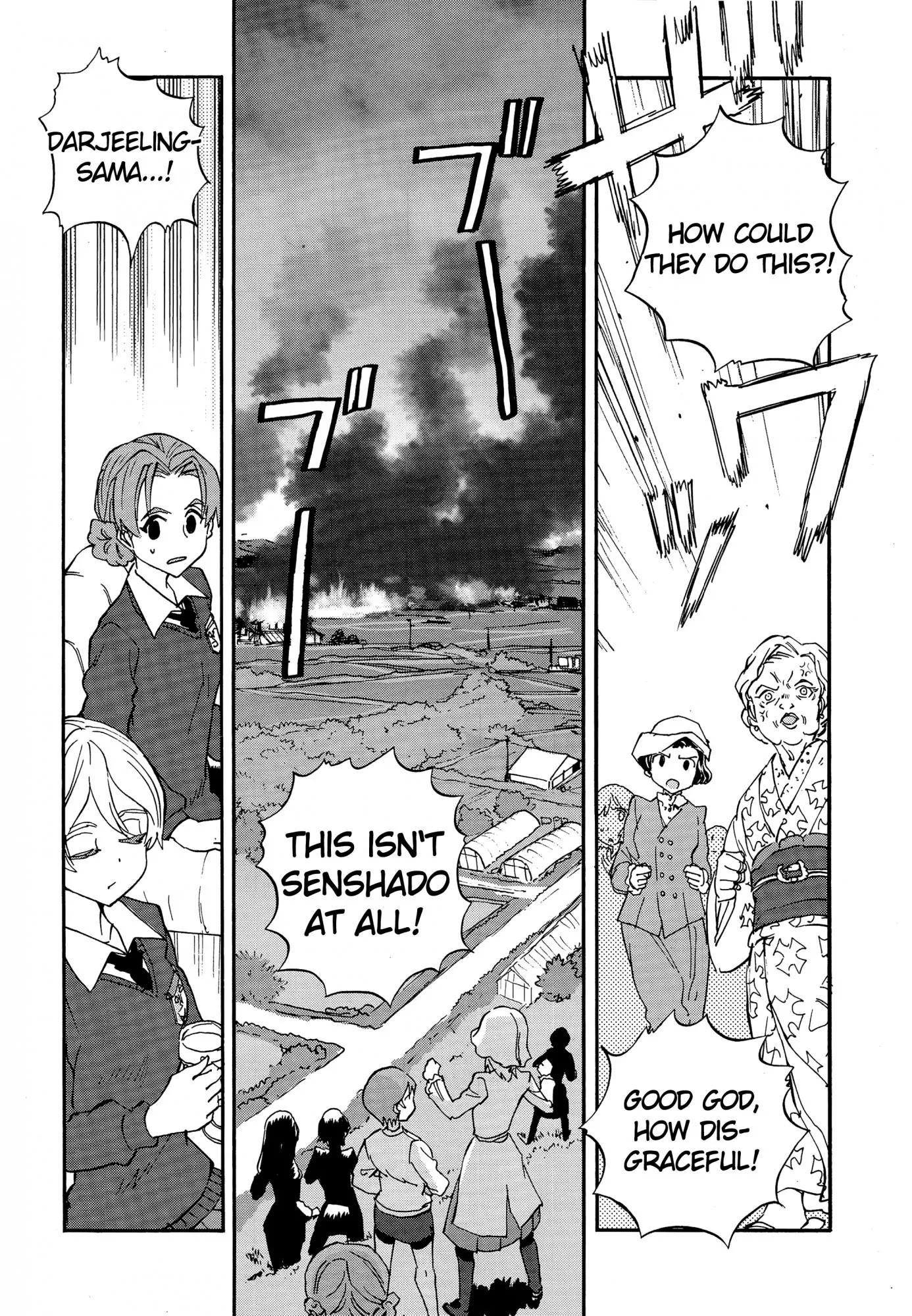 Girls & Panzer - Ribbon no Musha Chapter 19 page 22 - Chapter 19: Kuromorimine Strikes Back - Part 5