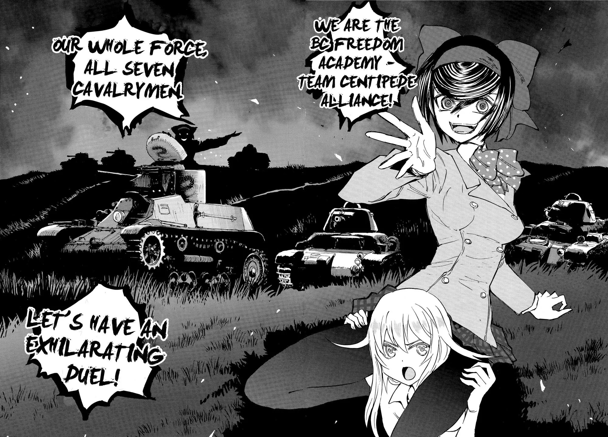 Girls & Panzer - Ribbon no Musha Chapter 19 page 30 - Chapter 19: Kuromorimine Strikes Back - Part 5