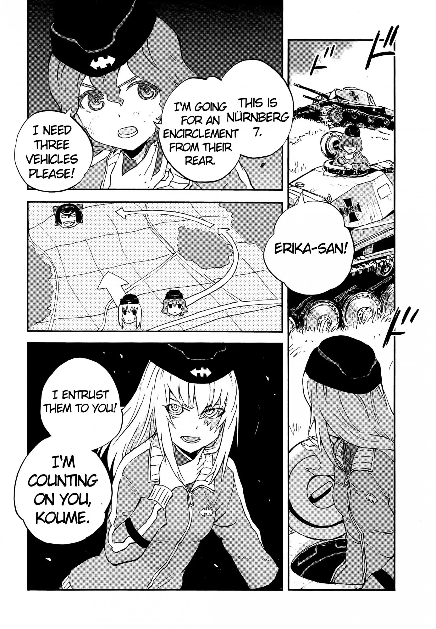 Girls & Panzer - Ribbon no Musha Chapter 19 page 31 - Chapter 19: Kuromorimine Strikes Back - Part 5