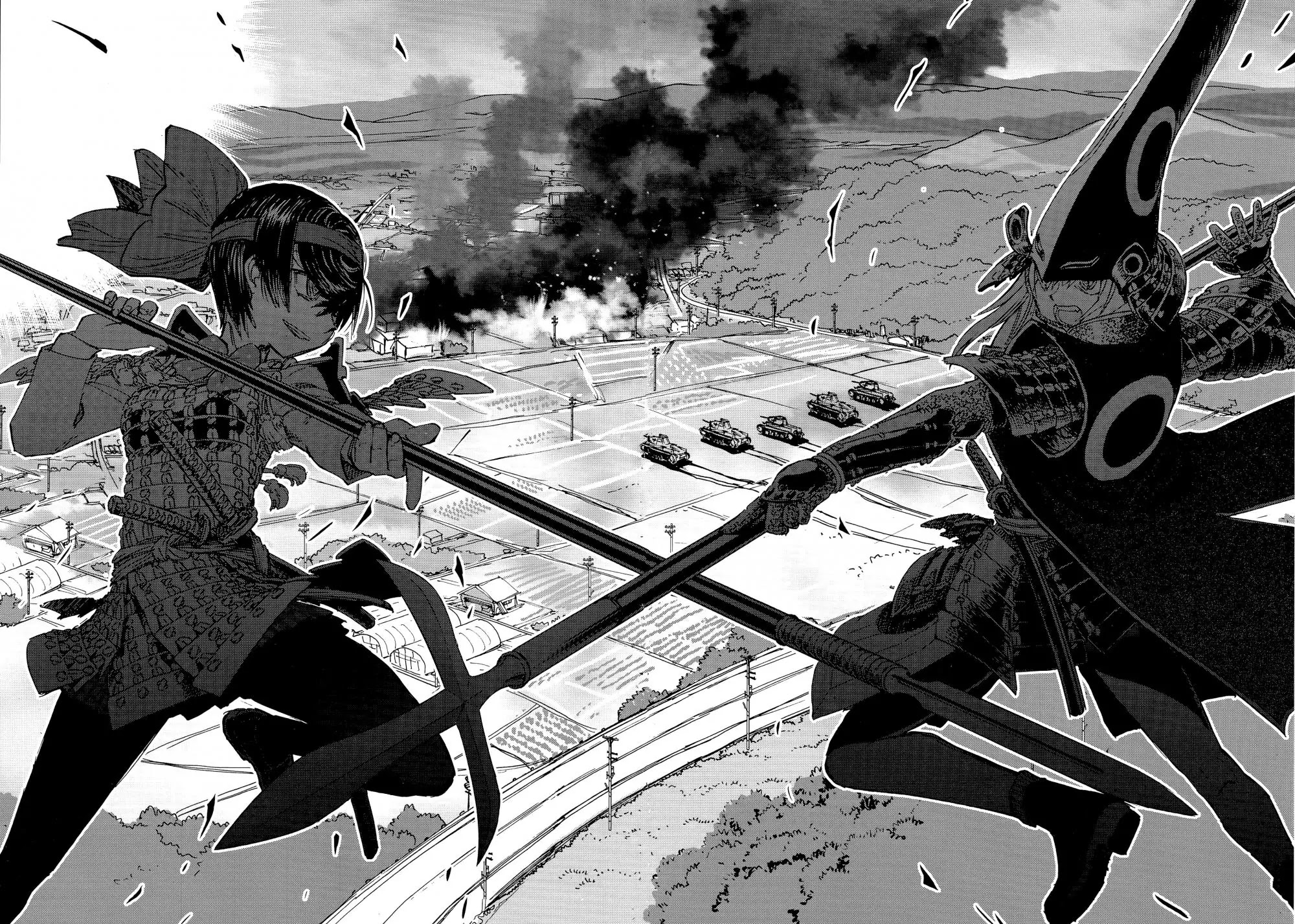Girls & Panzer - Ribbon no Musha Chapter 19 page 33 - Chapter 19: Kuromorimine Strikes Back - Part 5