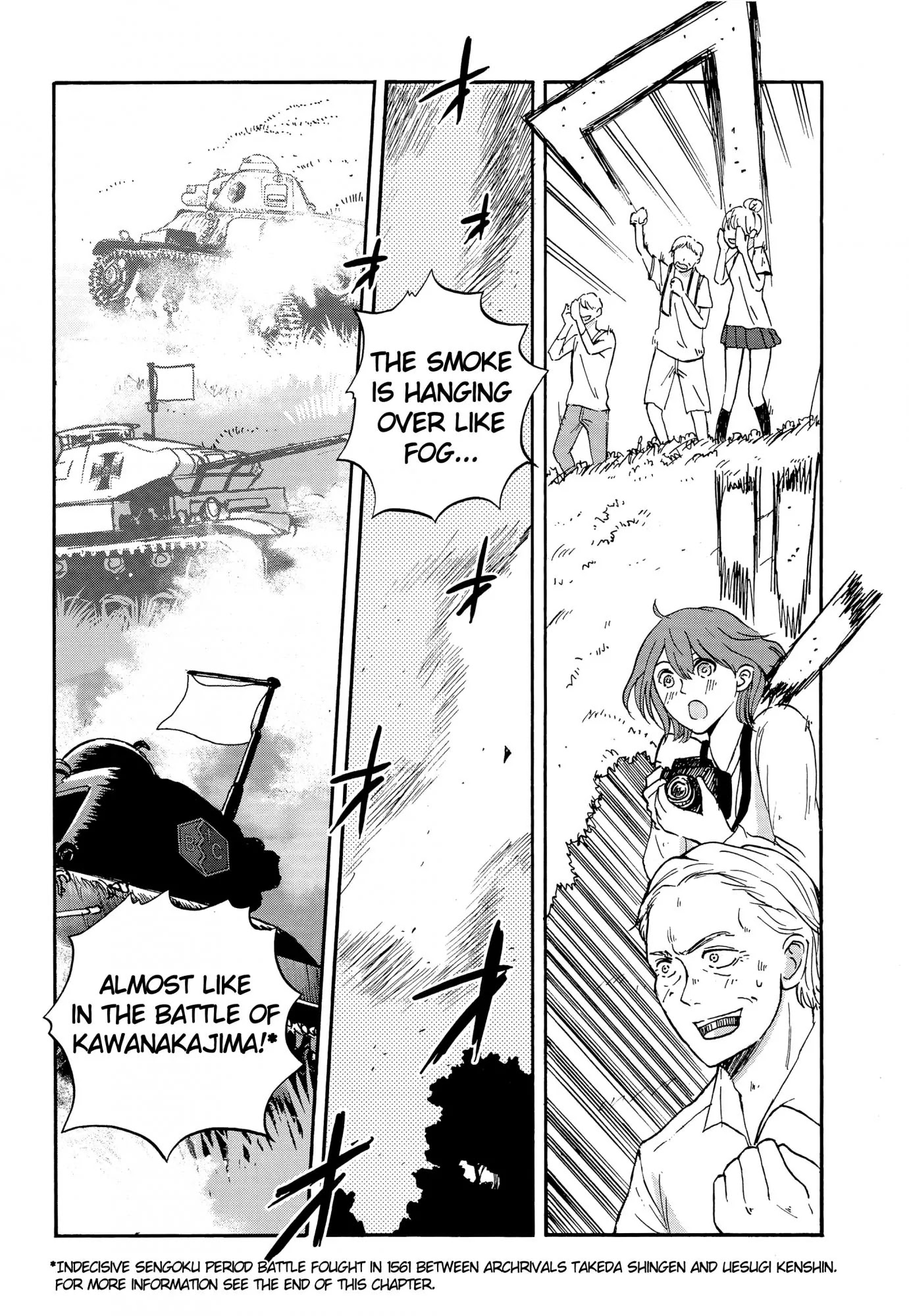 Girls & Panzer - Ribbon no Musha Chapter 19 page 34 - Chapter 19: Kuromorimine Strikes Back - Part 5