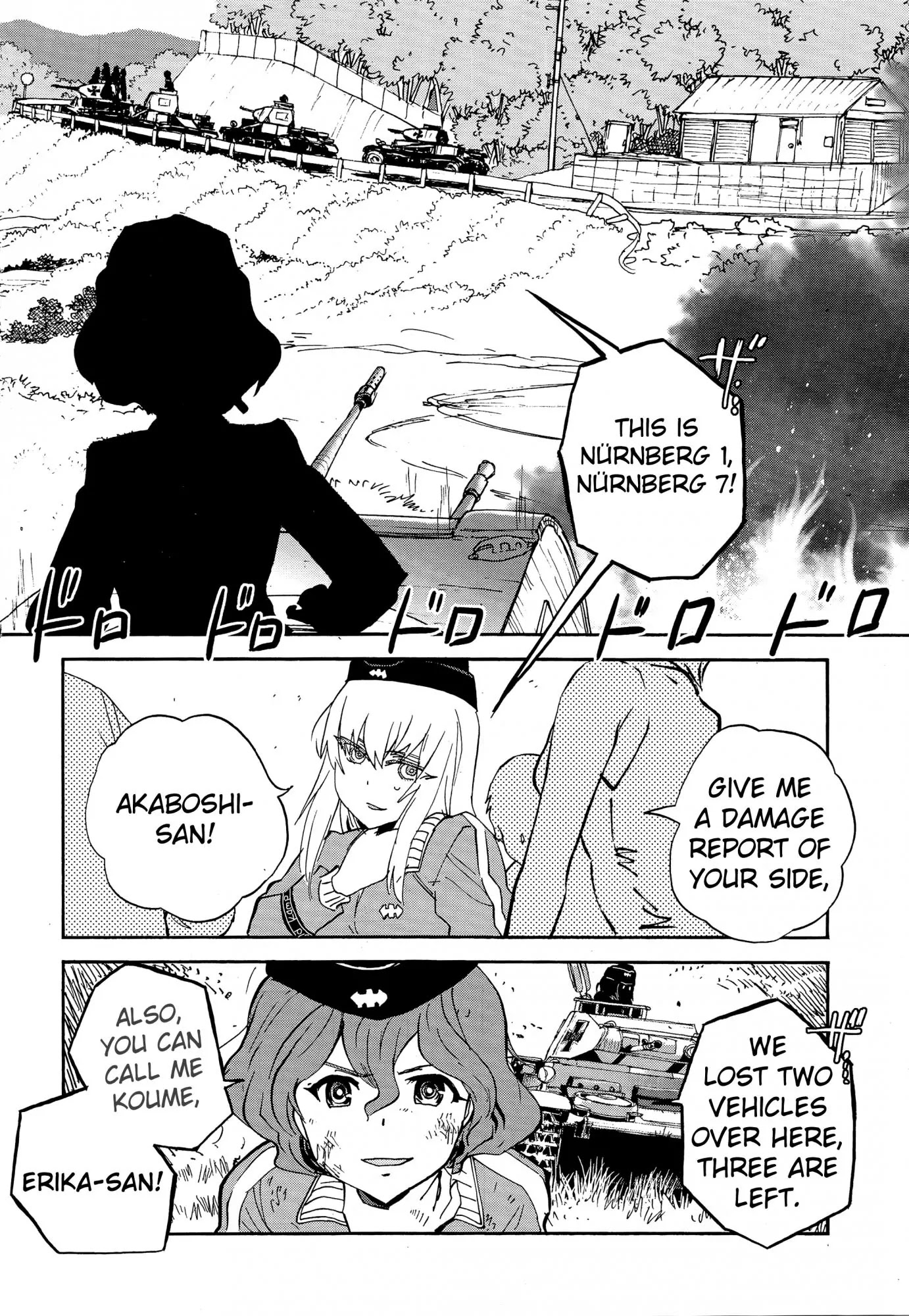 Girls & Panzer - Ribbon no Musha Chapter 19 page 4 - Chapter 19: Kuromorimine Strikes Back - Part 5