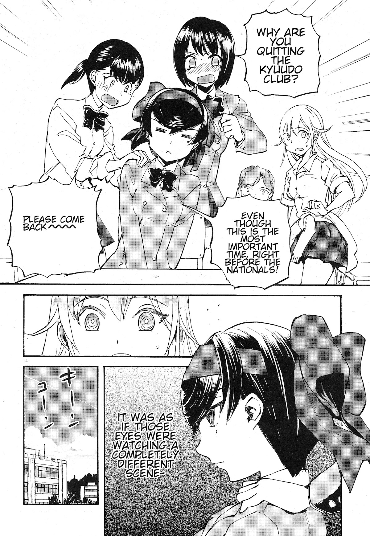 Girls & Panzer - Ribbon no Musha Chapter 2 page 15 - Chapter 2: The Two's Encounter