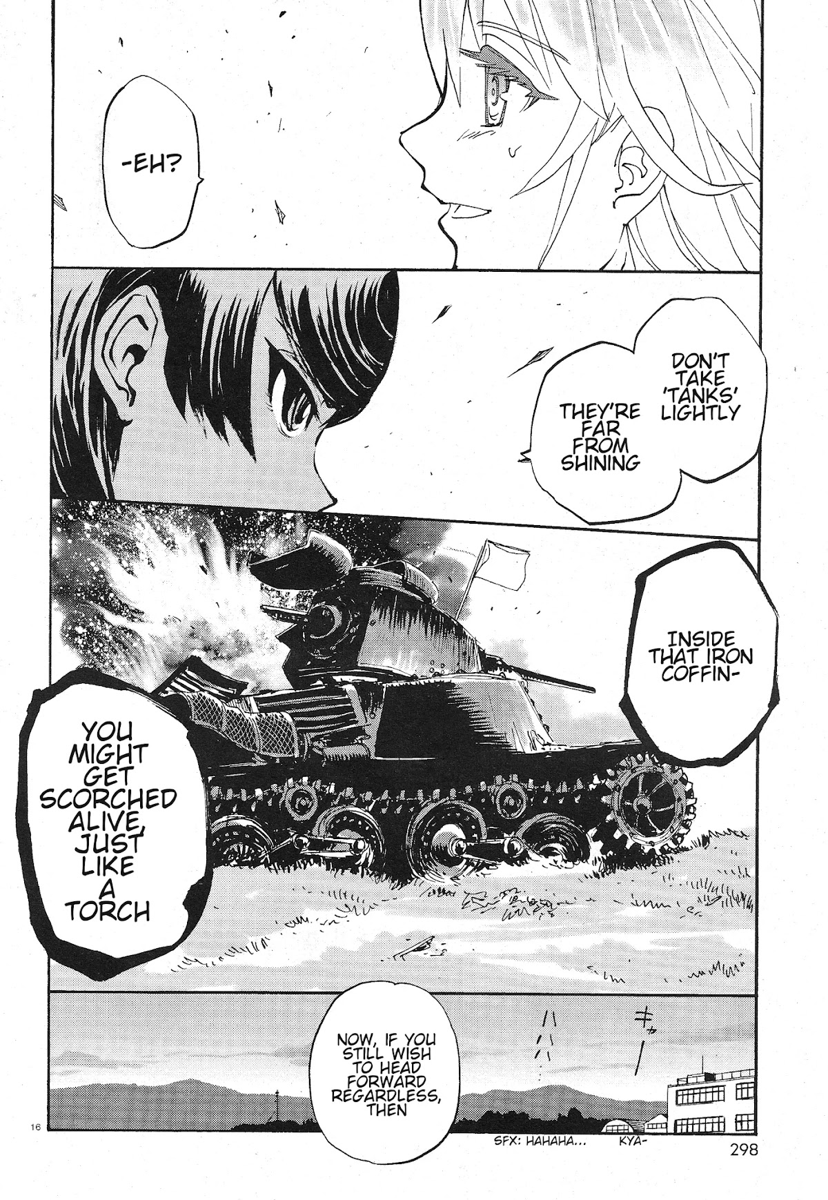 Girls & Panzer - Ribbon no Musha Chapter 2 page 17 - Chapter 2: The Two's Encounter