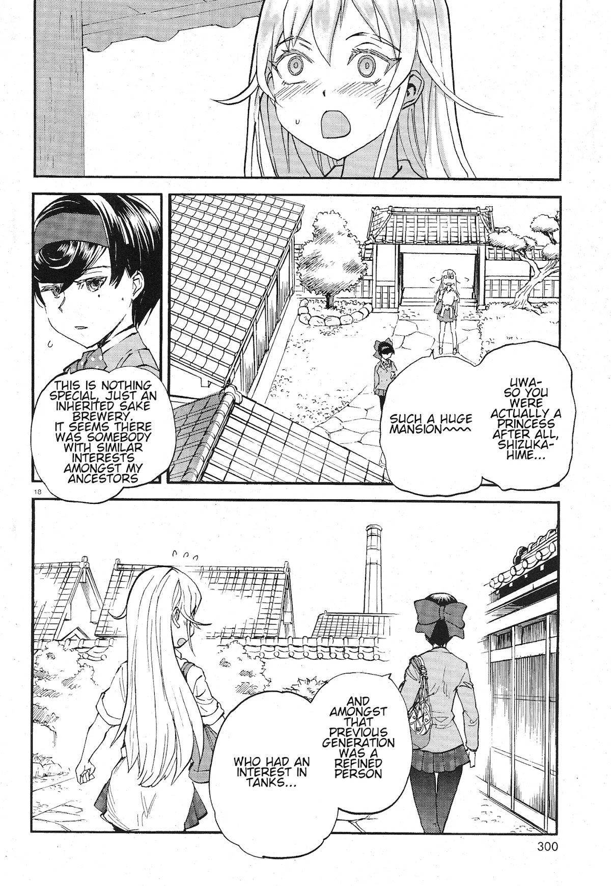 Girls & Panzer - Ribbon no Musha Chapter 2 page 19 - Chapter 2: The Two's Encounter