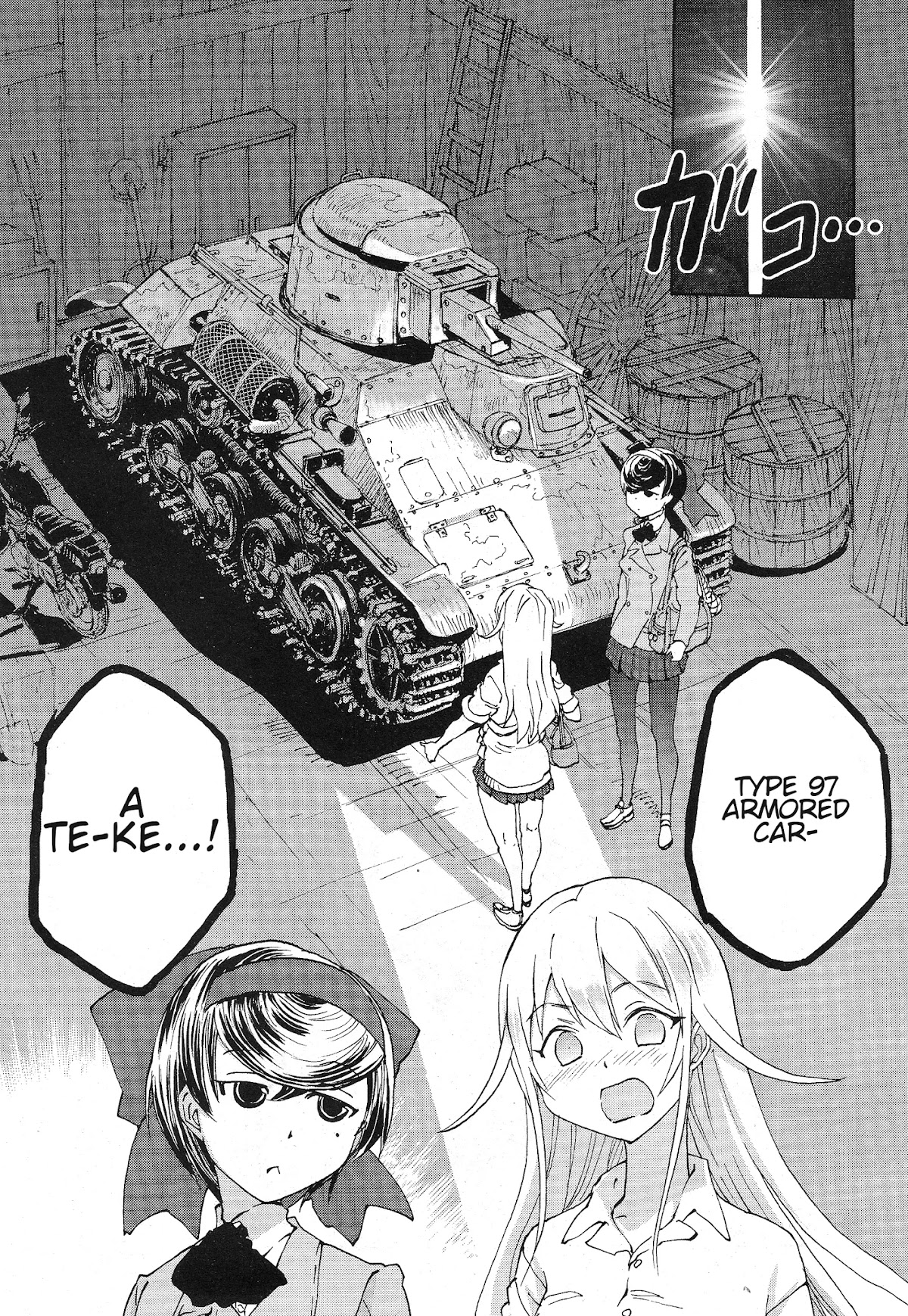 Girls & Panzer - Ribbon no Musha Chapter 2 page 20 - Chapter 2: The Two's Encounter