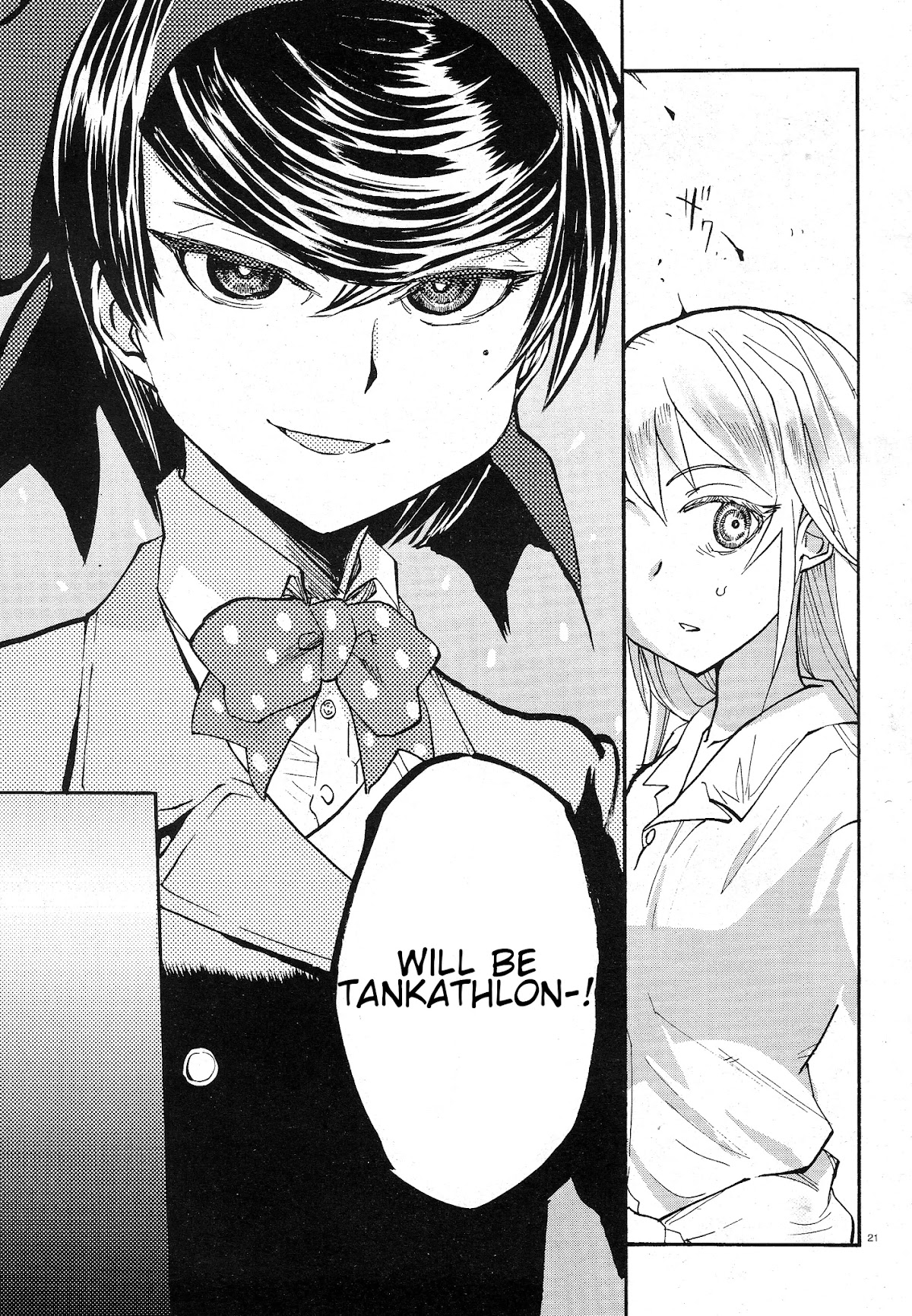 Girls & Panzer - Ribbon no Musha Chapter 2 page 22 - Chapter 2: The Two's Encounter