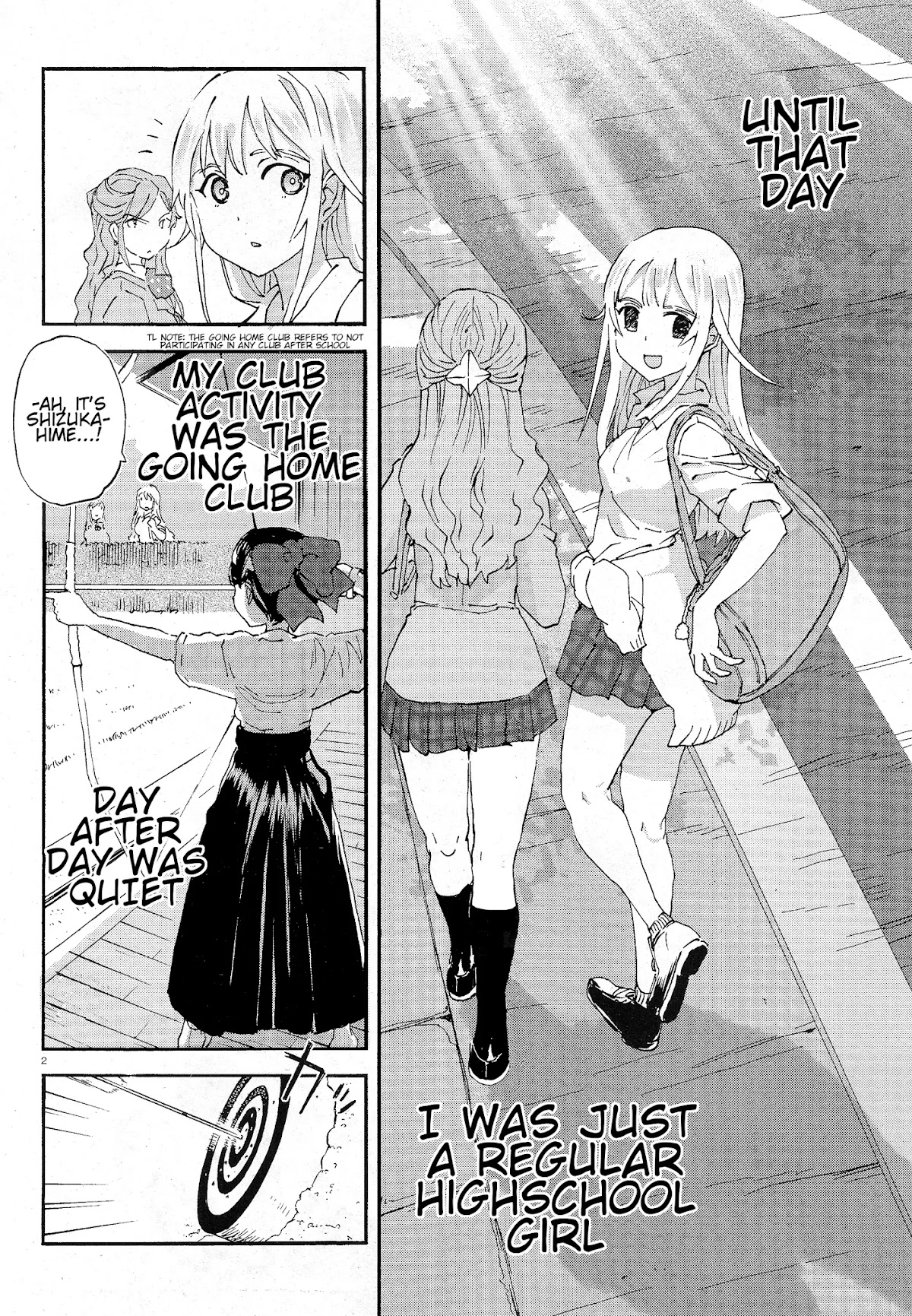 Girls & Panzer - Ribbon no Musha Chapter 2 page 3 - Chapter 2: The Two's Encounter