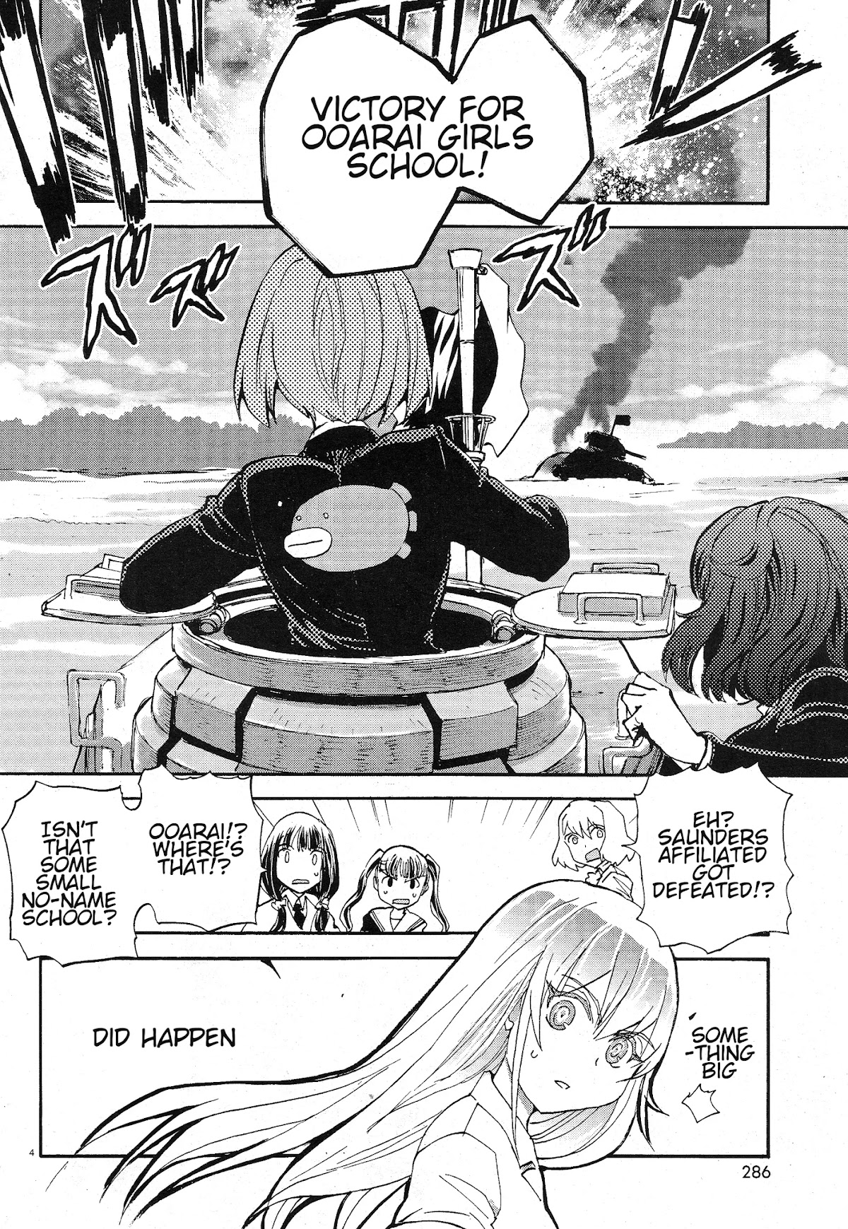 Girls & Panzer - Ribbon no Musha Chapter 2 page 5 - Chapter 2: The Two's Encounter