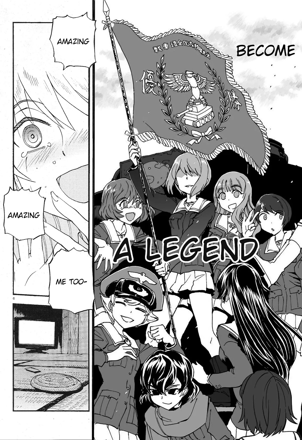 Girls & Panzer - Ribbon no Musha Chapter 2 page 7 - Chapter 2: The Two's Encounter